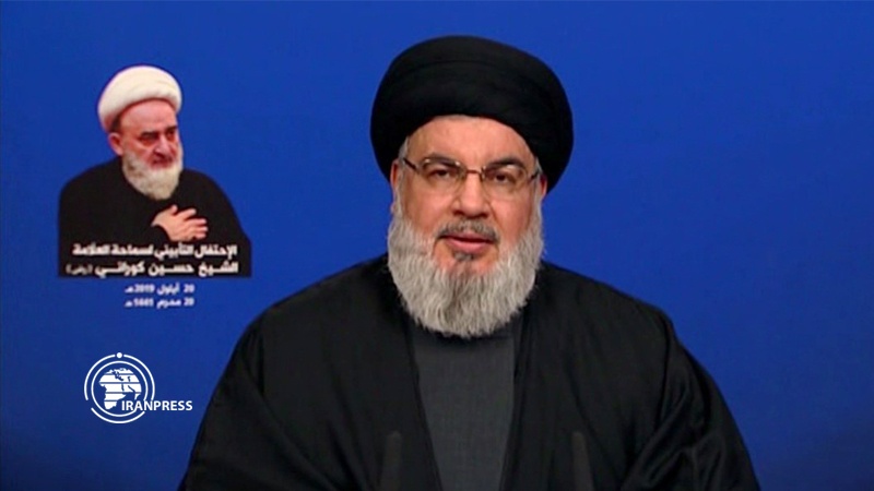 Iranpress: Nasrallah insists on right to confront with Israeli drones