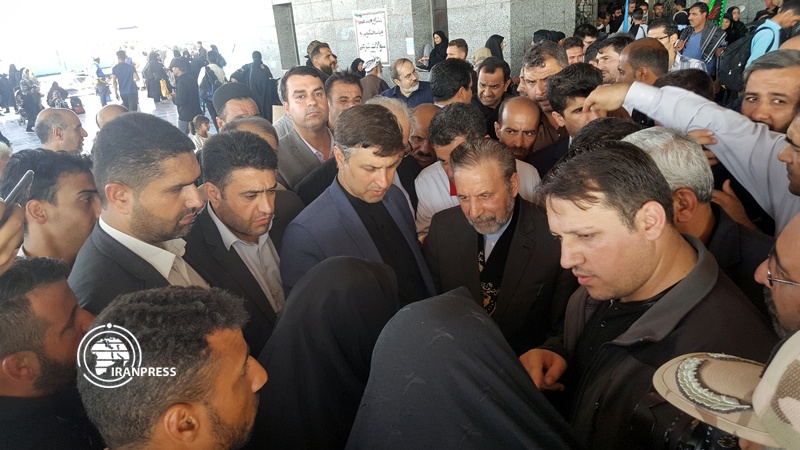 Iranpress: Photo: Head of President Office visit Shalamcheh Border Crossing to Iraq