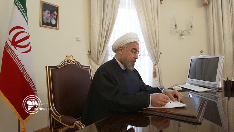 Iranpress: President Rouhani felicitates Turkey on Independence Day