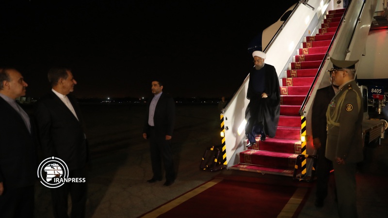 Iranpress: Rouhani returns to Tehran