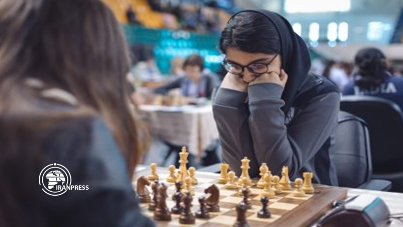 Iranpress: Young Iranian girl leads world chess championship