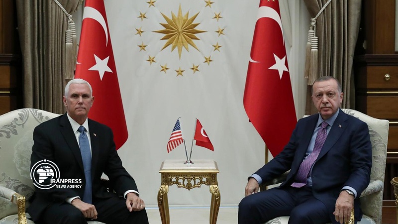 Iranpress: Erdogan, Pence discuss the latest development in Syria