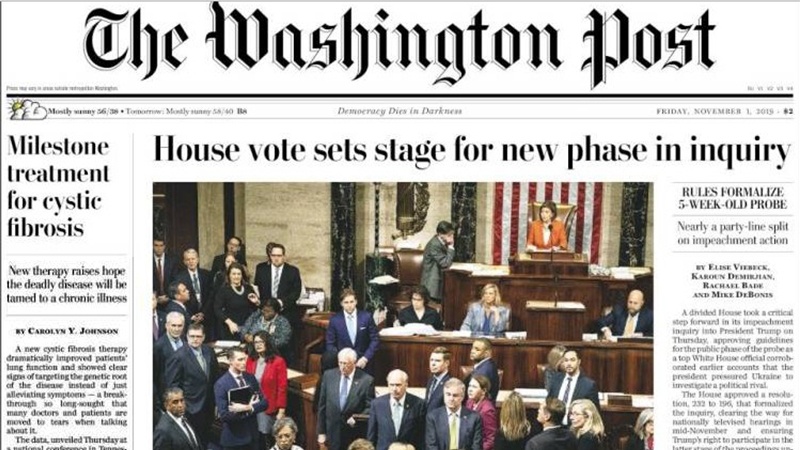 Iranpress: World Newspaper: House passes impeachment resolution