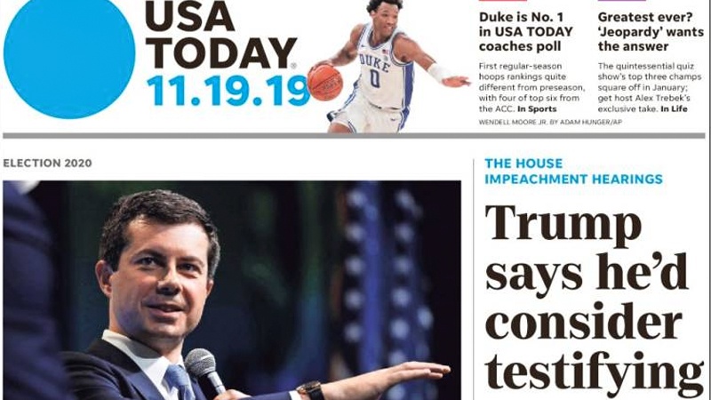 Iranpress: World Newspapers: House striving to see if Trump lied to Mueler