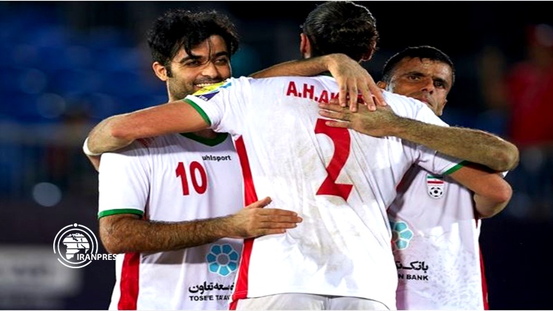 Iranpress: Iran to meet Spain in Intercontinental Beach Soccer Final
