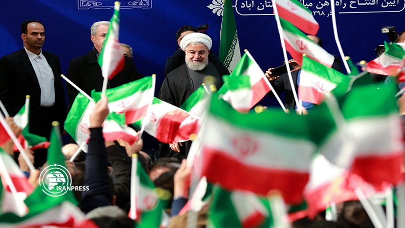 Iranpress: Rouhani: people are on the front-line of security and defending Islamic Revolution