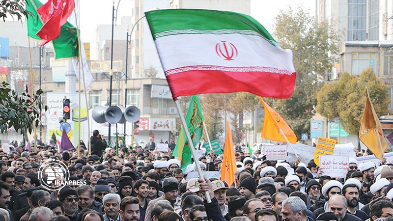 Iranpress: Iranians rally to condemn violent unrest