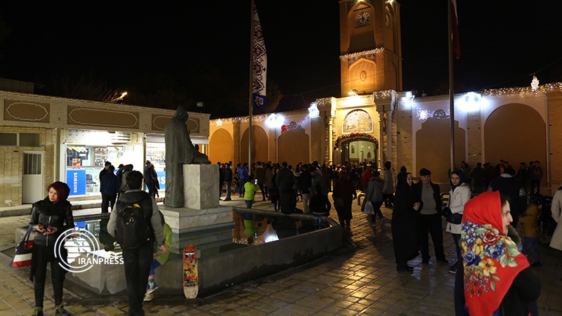 Iranpress: Photo: The Armenian neighbourhood in the city of Isfahan in New Year at a glance