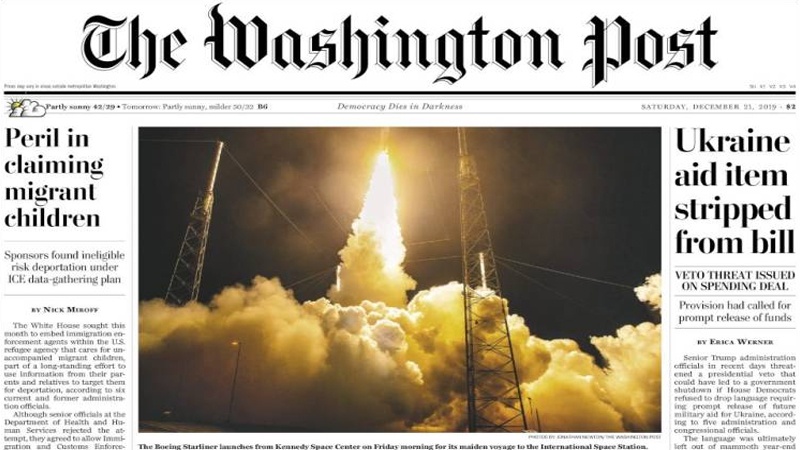 Iranpress: World Newspapers: Trump, under cloud, and seeking vindication in 2020