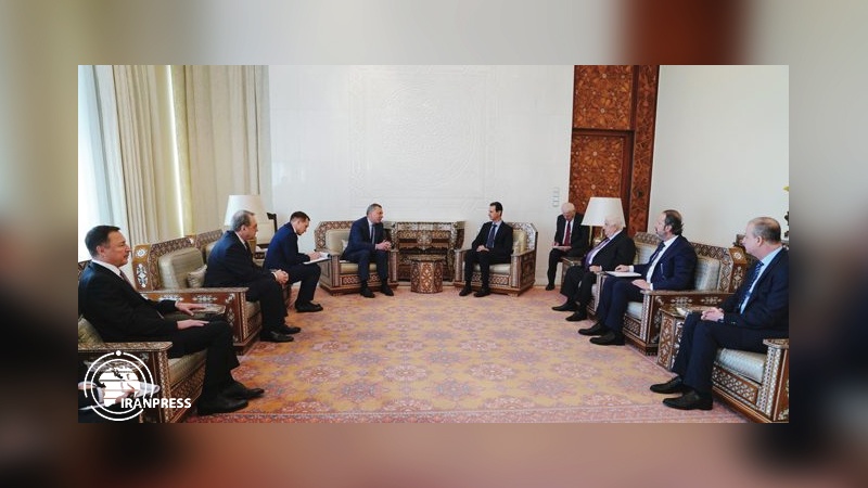 Iranpress: Al-Assad meets Russian Deputy PM to expand cooperation 
