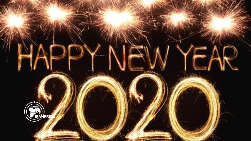 Iranpress: People around the world celebrate New Year