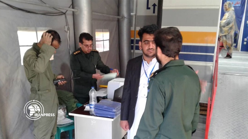 Iranpress: IRGC field hospital inaugurated in the flood hit Sistan and Baluchistan province