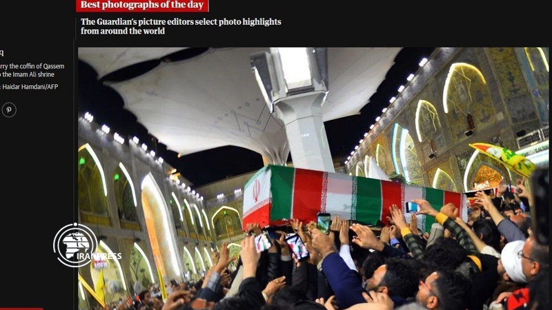 Iranpress: World’s media surprised by the presence of millions of Iranians at Lt. Gen. Soleimani’s funeral