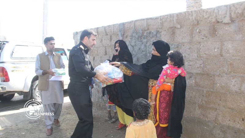 Iranpress: Photo: Flood relief ongoing in Sistan, Baluchestan province