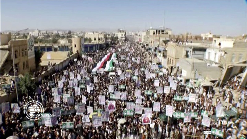 Iranpress: Mammoth protest in Yemen against Deal of the Century