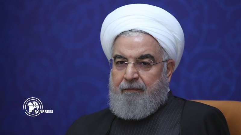 Iranpress: Rouhani praised Ayatollah Mohaghegh Damad as the teacher of the Islamic Jurisprudence