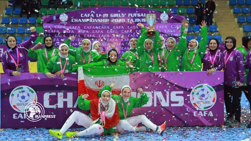 Iranpress: Iranians crowned CAFA U19 Girl’s Futsal champions
