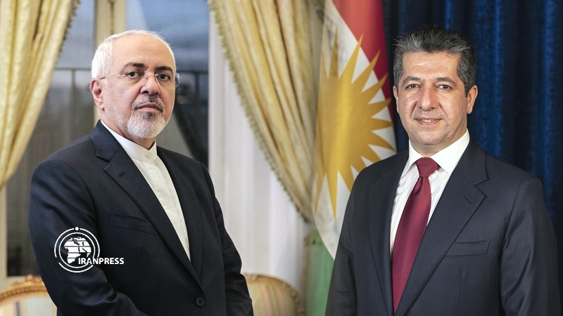 Iranpress: FM Zarif, Iraqi Kurdistan Region PM express concern about ISIS