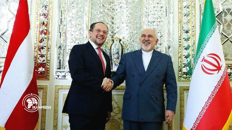 Iranpress: Zarif meets his Austrian counterpart