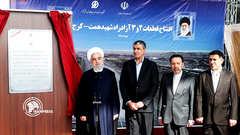 Iranpress: Opening major freeway projects, sign of Iranian engineers