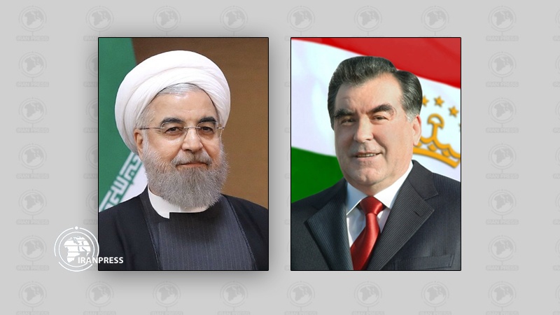 Iranpress: President of Tajikistan congratulates occasion of Nowruz to Rouhani