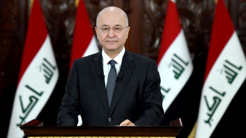 Iranpress: Iraqi President condemns US violation of Iraq’s sovereignty