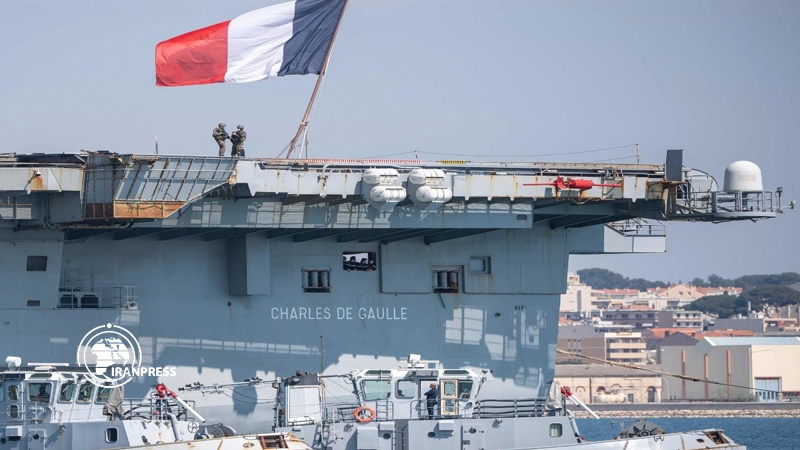 Iranpress: Over 650 French crew infected COVID-19 on Charles de Gaulle aircraft carrier 