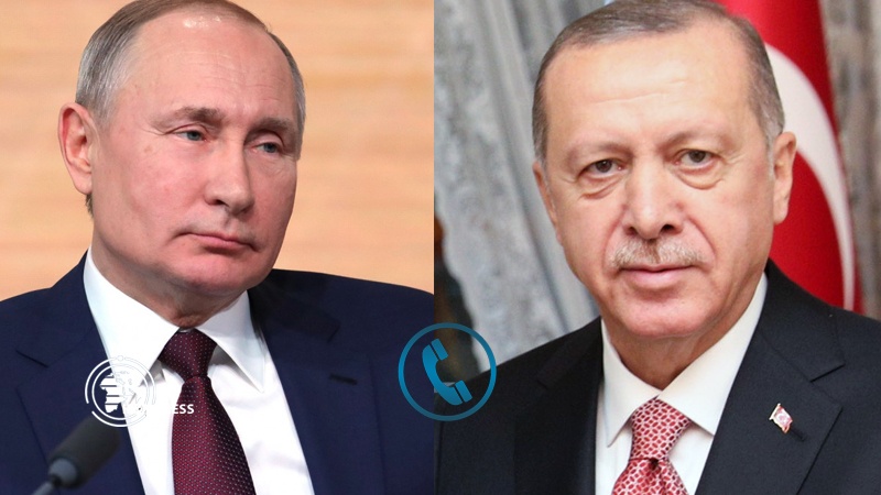 Iranpress: Erdogan, Putin confer on Syria