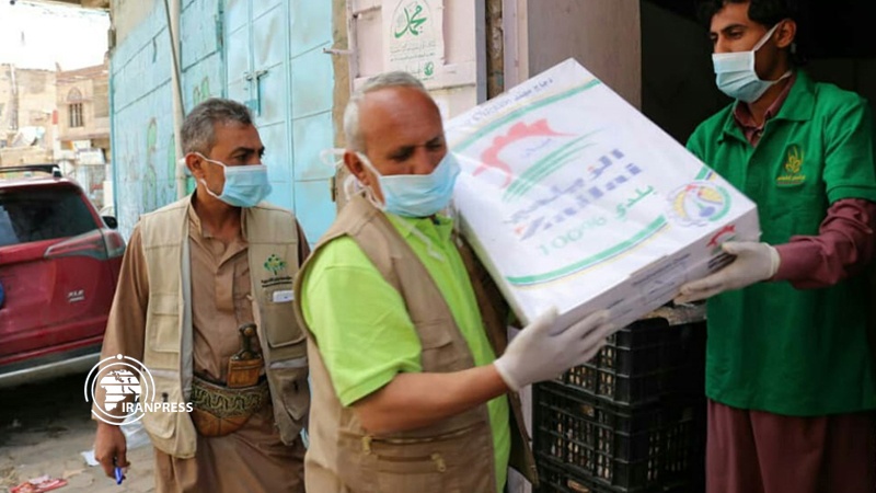 Iranpress: Photo: Ramadan aid for Yemeni needy families