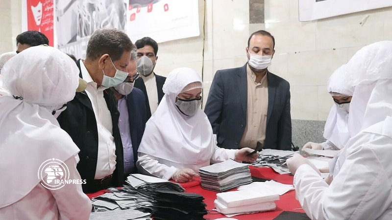 Iranpress: Face mask production factory inaugurated with Veep in attendance