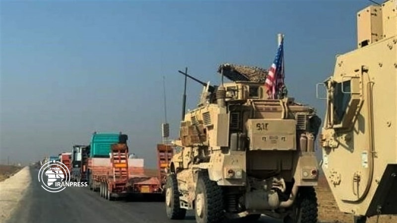 Iranpress: US sends another 70-ammo-trucks to base in northeast of Syria