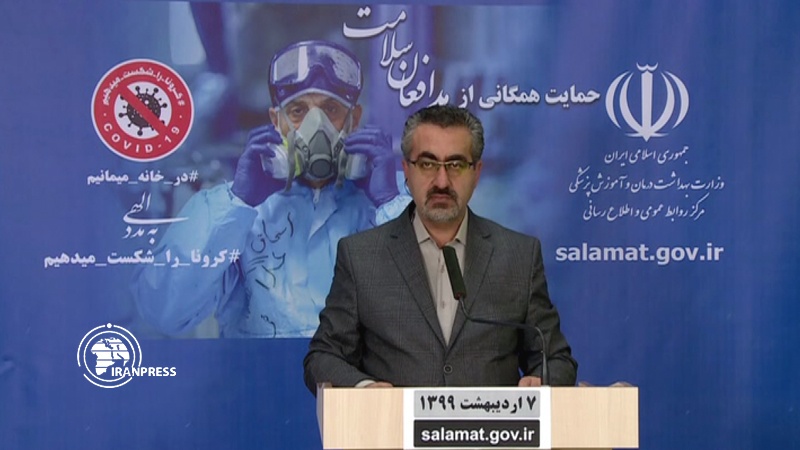 Iranpress: Death toll of COVID-19 sharply declining: Health Ministry Spox