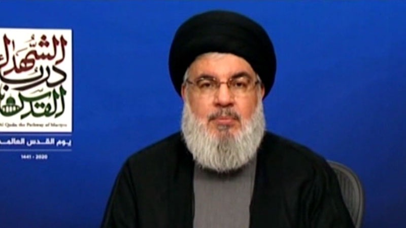 Iranpress: We won’t abandon Al-Quds at any cost: Sayyed Hassan Nasrallah