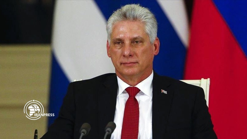 Iranpress: Cuban Pres. praises the arrivals of Iranian tankers in Venezuela