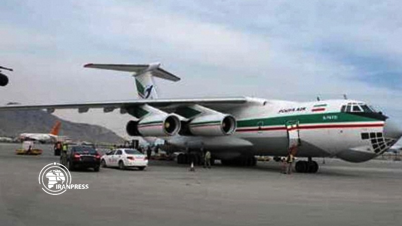 Iranpress: Plane carrying Iranian health aid landed in Kabul
