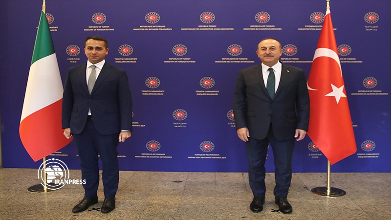 Iranpress: Turkish, Italian foreign ministers stress on peace in Libya