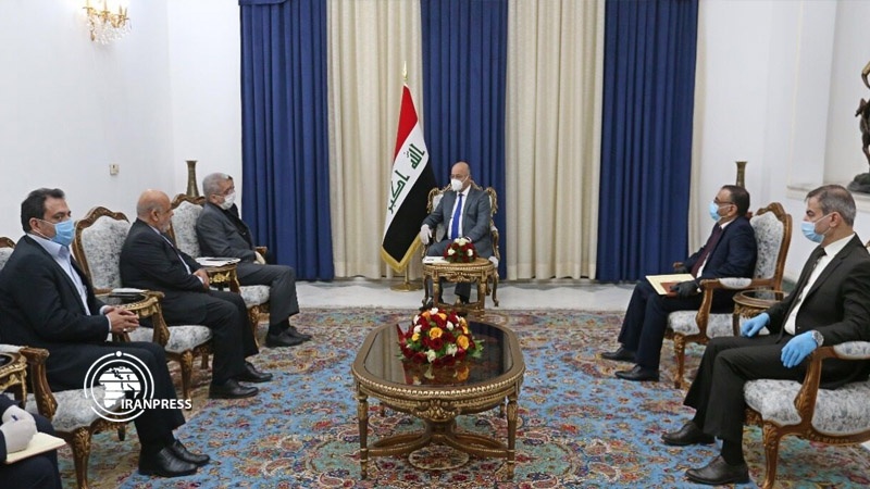 Iranpress: Minister of Energy, Iraqi President consult energy ties
