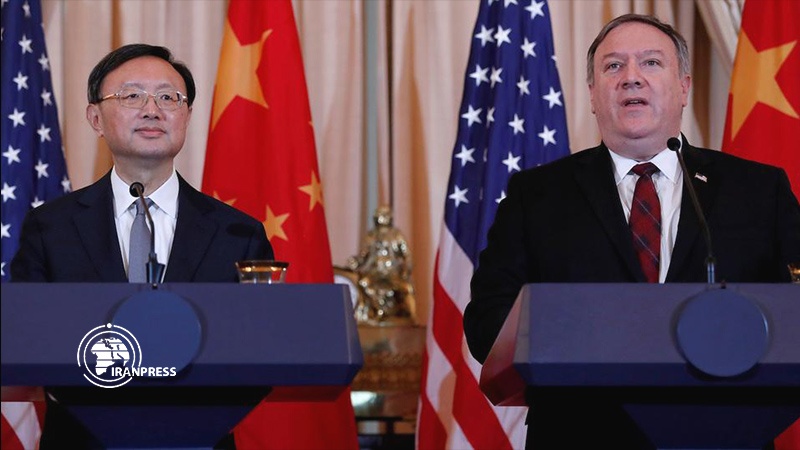 Iranpress: Pompeo meets Chinese official amid tensions between Washington and Beijing