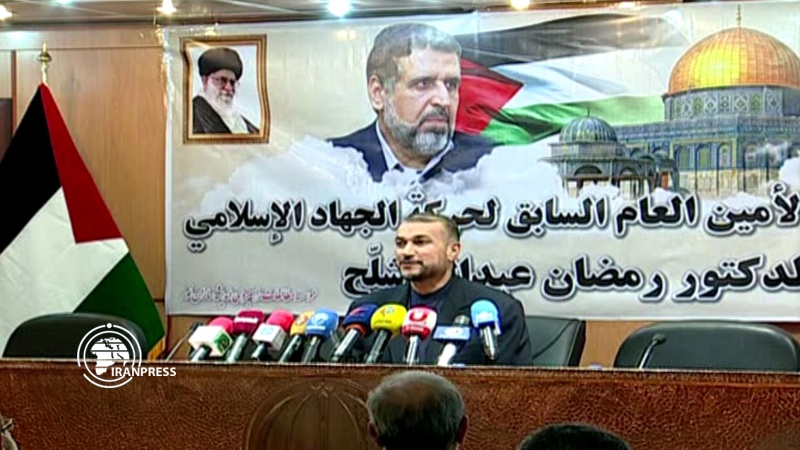 Iranpress: Zionist regime has no logic, except belligerence, aggression: Amir Abdollahian