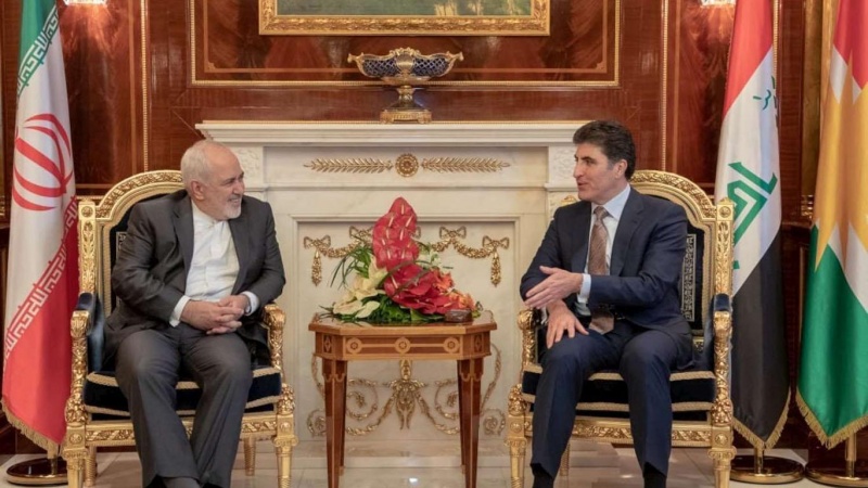 Iranpress: Zarif hails talks with Kurdistan officials as productive