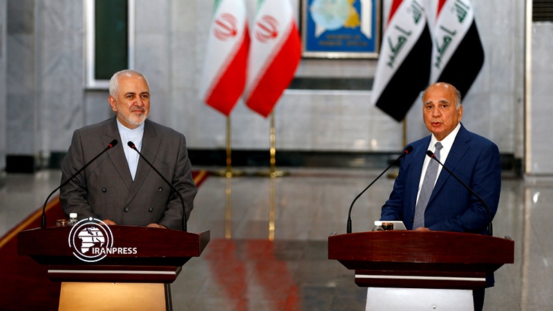 Iranpress: Iran and Iraq must be prepared for terrorism threat: Zarif in joint news presser