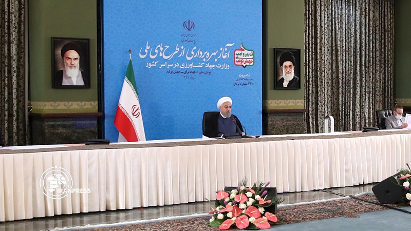 Iranpress: Rouhani: Iran, self-sufficient in strategic agricultural products