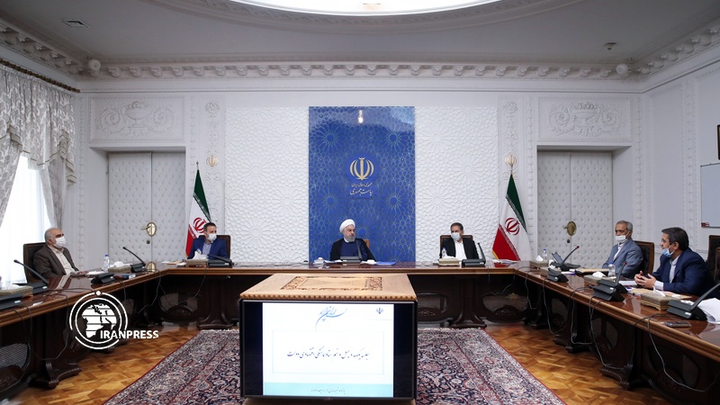 Iranpress: Enemies plot to collapse Iranian economy will not succeed: Rouhani
