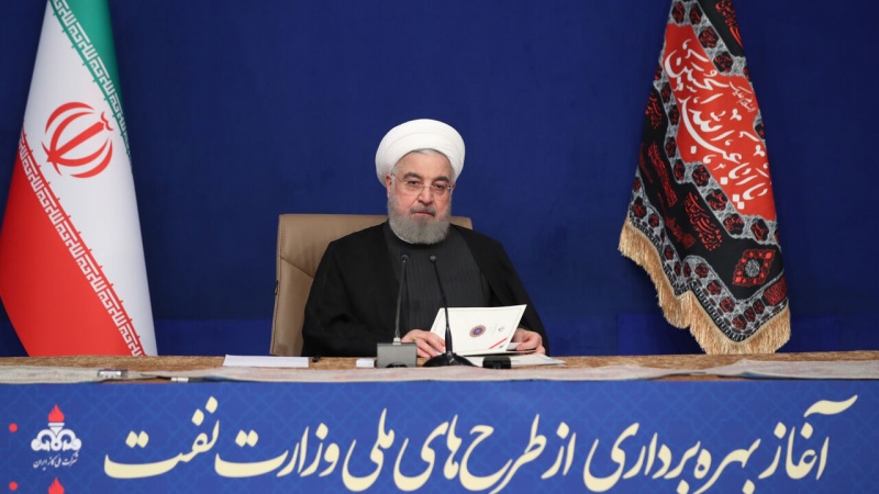 Iranpress: 95 percent of villages, cities use gas: Pres. Rouhani