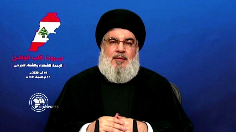 Iranpress: Nasrallah: Hezbollah does not have any missile caches in Beirut port