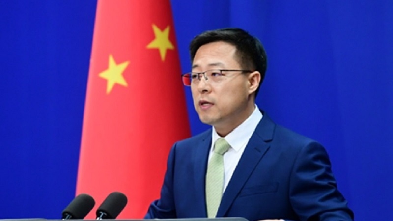 Iranpress: Chinese spokesman: US has no authority to request return of sanctions on Iran