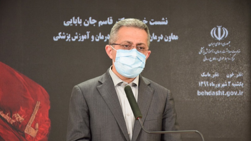 Iranpress: COVID-19 hospitalization, death toll declines: Deputy Health Minister