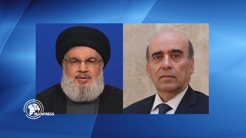 Iranpress: Lebanese FM welcomes Seyed Hassan Nasrallah