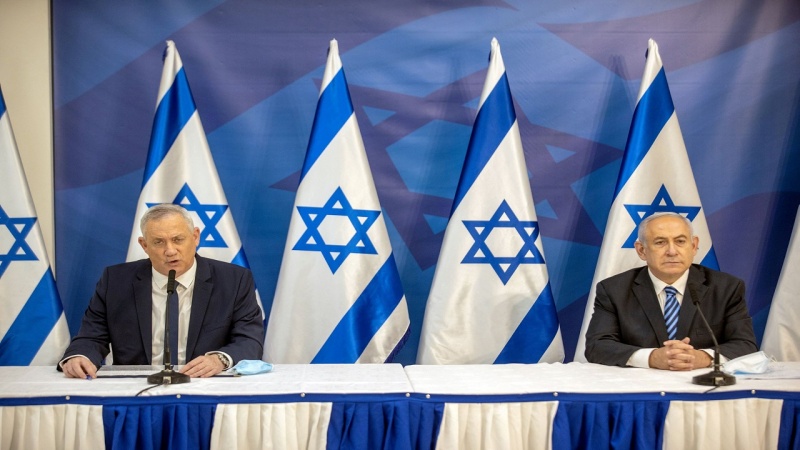 Iranpress: Gantz and Netanyahu dispute over agreement with UAE