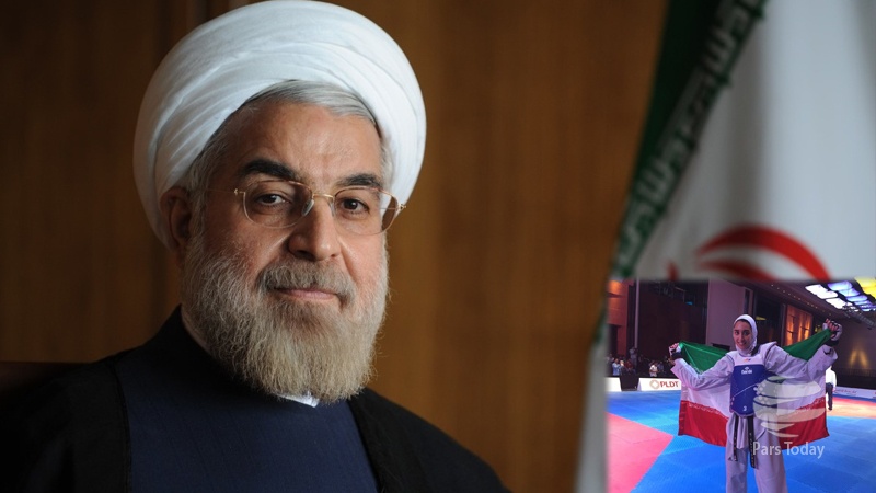 ایران پرس: پیام توئیتری روحانی: دخترم کیمیا، همه را شاد کردی 